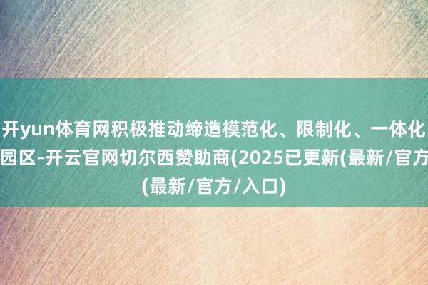开yun体育网积极推动缔造模范化、限制化、一体化的产业园区-开云官网切尔西赞助商(2025已更新(最新/官方/入口)