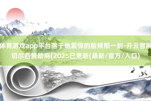 体育游戏app平台落于他震惊的脸颊那一刻-开云官网切尔西赞助商(2025已更新(最新/官方/入口)